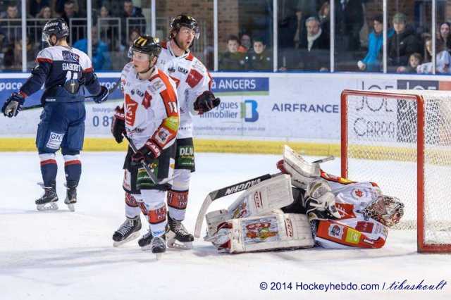 Photo hockey match Angers  - Amiens  le 17/01/2015