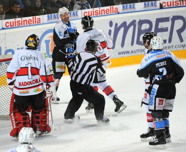 Photo hockey match Gap  - Briançon  le 17/01/2015
