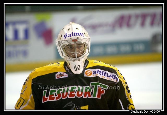 Photo hockey match Rouen - Grenoble  le 06/01/2009