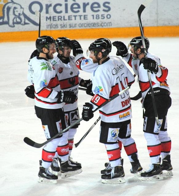 Photo hockey match Gap  - Briançon  le 17/01/2015