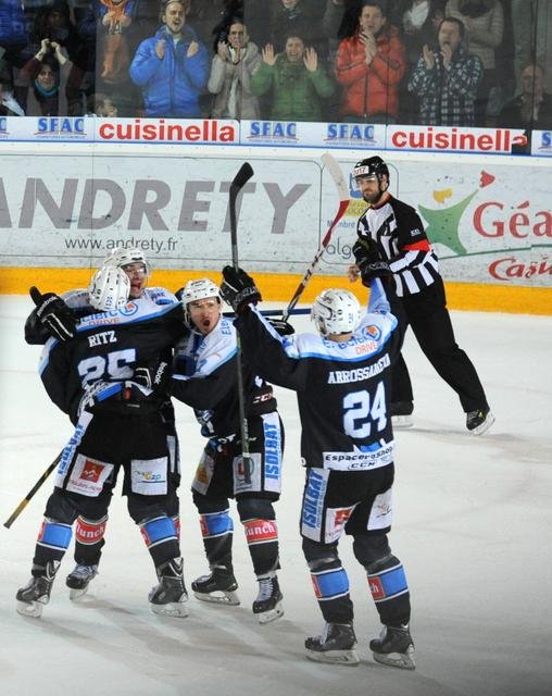 Photo hockey match Gap  - Briançon  le 17/01/2015