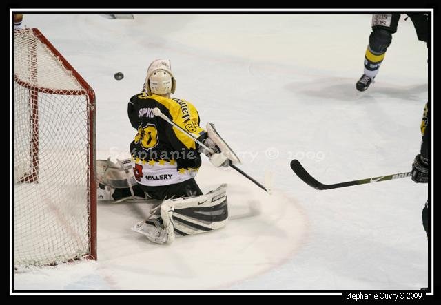 Photo hockey match Rouen - Grenoble  le 06/01/2009