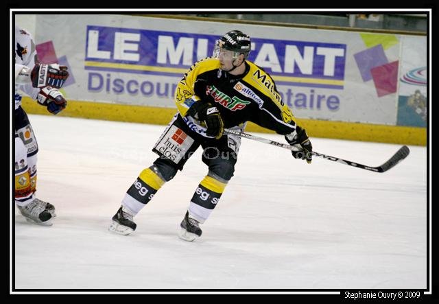 Photo hockey match Rouen - Grenoble  le 06/01/2009
