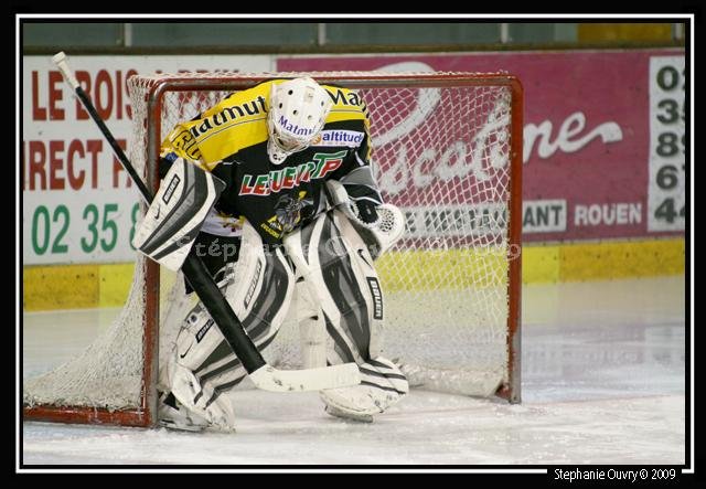 Photo hockey match Rouen - Grenoble  le 06/01/2009