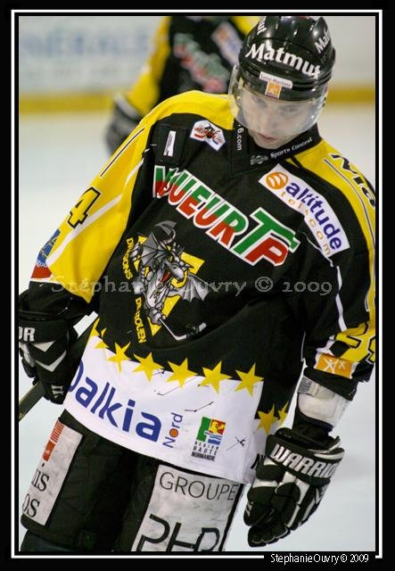 Photo hockey match Rouen - Grenoble  le 06/01/2009