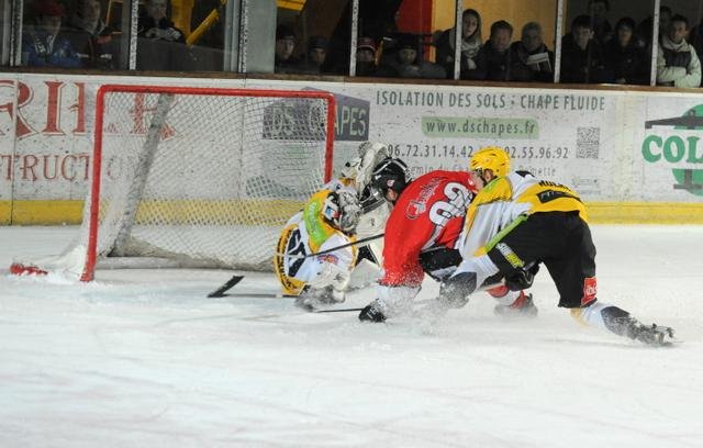 Photo hockey match Briançon  - Strasbourg  le 20/01/2015