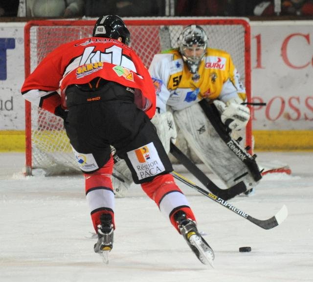 Photo hockey match Briançon  - Strasbourg  le 20/01/2015