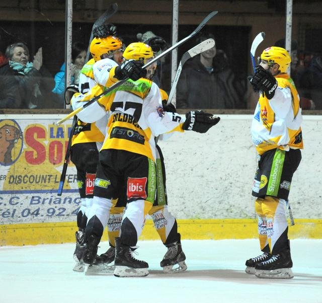 Photo hockey match Briançon  - Strasbourg  le 20/01/2015