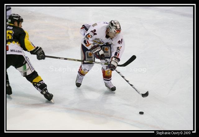 Photo hockey match Rouen - Grenoble  le 06/01/2009