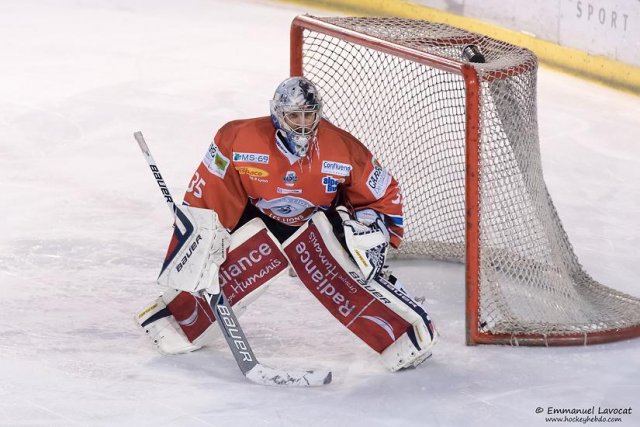 Photo hockey match Lyon - Amiens  le 23/01/2015