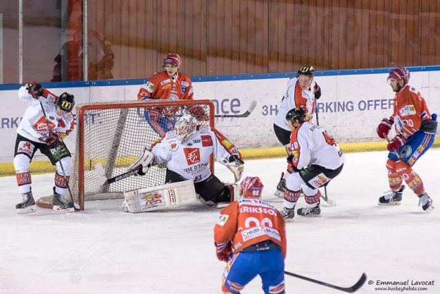 Photo hockey match Lyon - Amiens  le 23/01/2015