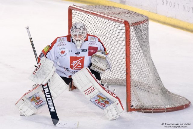 Photo hockey match Lyon - Amiens  le 23/01/2015