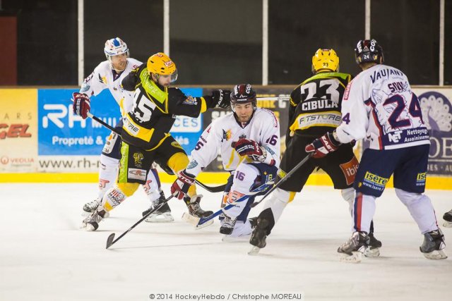 Photo hockey match Strasbourg  - Grenoble  le 23/01/2015