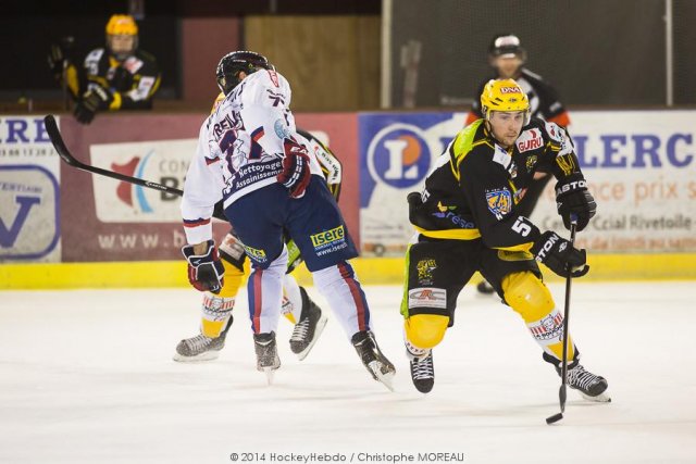 Photo hockey match Strasbourg  - Grenoble  le 23/01/2015