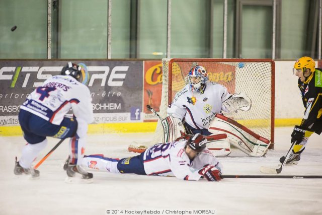 Photo hockey match Strasbourg  - Grenoble  le 23/01/2015