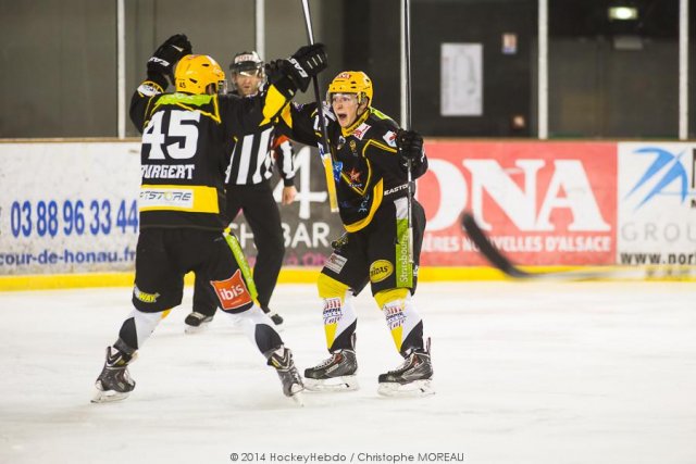 Photo hockey match Strasbourg  - Grenoble  le 23/01/2015
