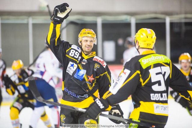 Photo hockey match Strasbourg  - Grenoble  le 23/01/2015