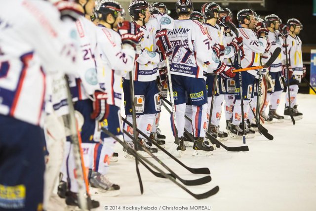 Photo hockey match Strasbourg  - Grenoble  le 23/01/2015