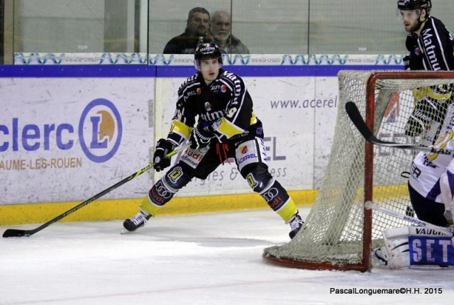Photo hockey match Rouen - Chamonix  le 23/01/2015