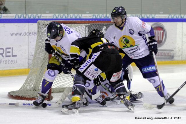 Photo hockey match Rouen - Chamonix  le 23/01/2015