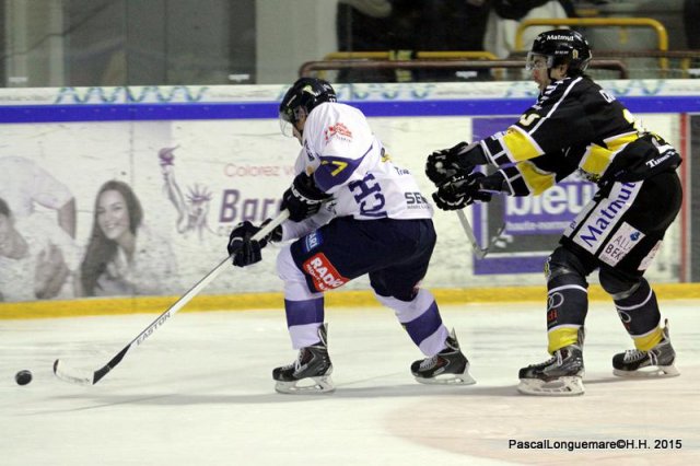Photo hockey match Rouen - Chamonix  le 23/01/2015