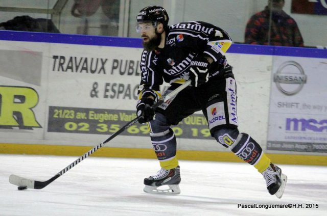 Photo hockey match Rouen - Chamonix  le 23/01/2015