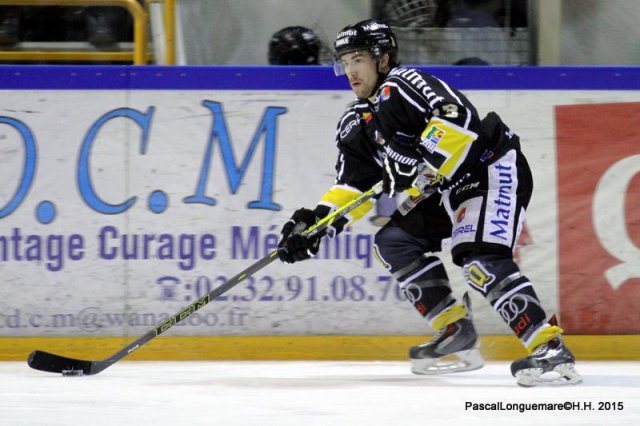 Photo hockey match Rouen - Chamonix  le 23/01/2015