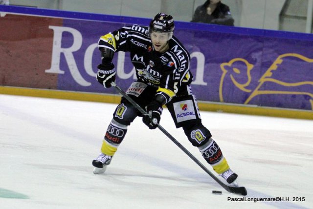 Photo hockey match Rouen - Chamonix  le 23/01/2015