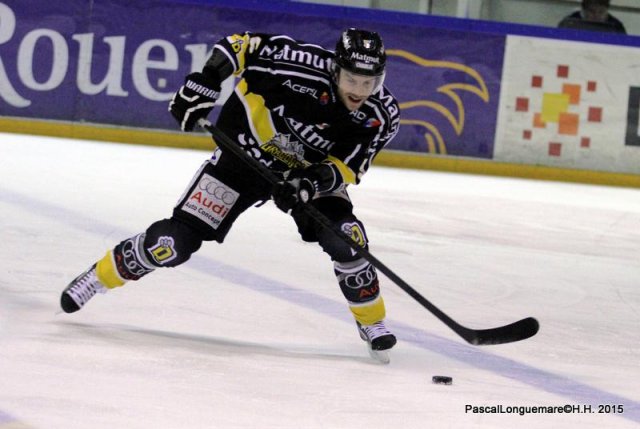 Photo hockey match Rouen - Chamonix  le 23/01/2015
