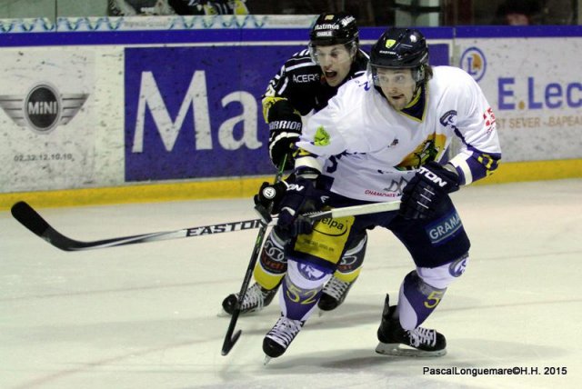 Photo hockey match Rouen - Chamonix  le 23/01/2015