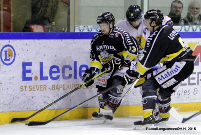 Photo hockey match Rouen - Chamonix  le 23/01/2015
