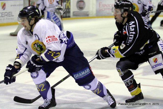 Photo hockey match Rouen - Chamonix  le 23/01/2015