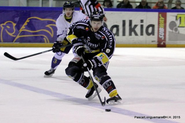 Photo hockey match Rouen - Chamonix  le 23/01/2015