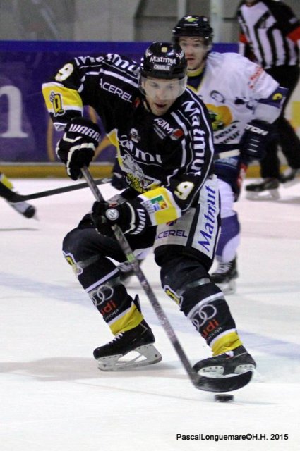 Photo hockey match Rouen - Chamonix  le 23/01/2015