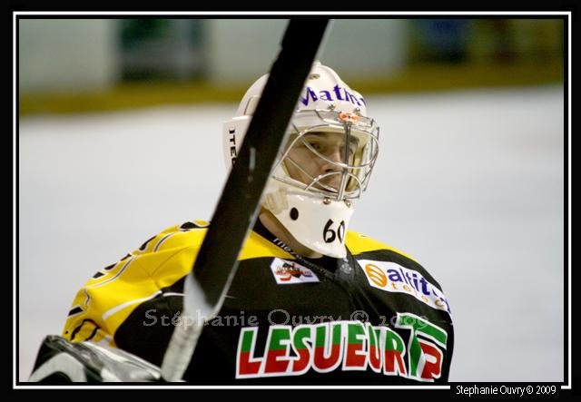 Photo hockey match Rouen - Grenoble  le 06/01/2009
