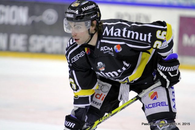 Photo hockey match Rouen - Chamonix  le 23/01/2015