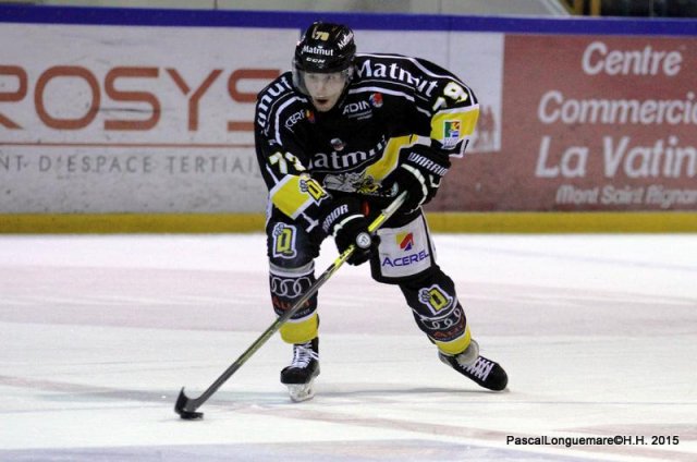 Photo hockey match Rouen - Chamonix  le 23/01/2015