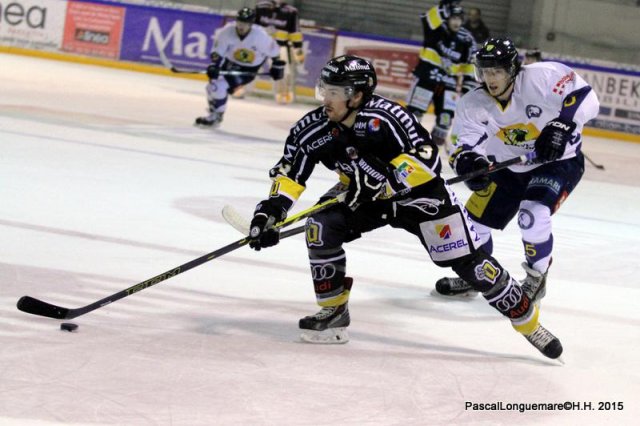 Photo hockey match Rouen - Chamonix  le 23/01/2015