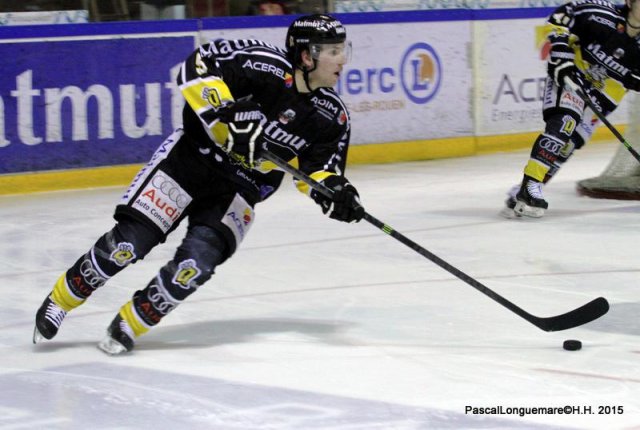 Photo hockey match Rouen - Chamonix  le 23/01/2015