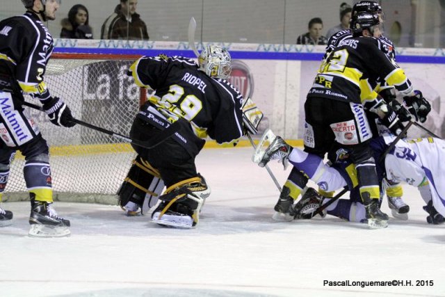 Photo hockey match Rouen - Chamonix  le 23/01/2015