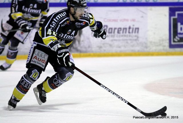 Photo hockey match Rouen - Chamonix  le 23/01/2015