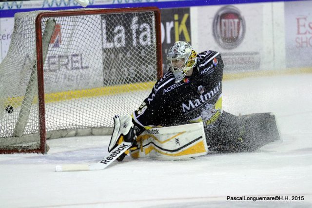 Photo hockey match Rouen - Chamonix  le 23/01/2015