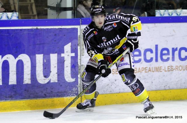 Photo hockey match Rouen - Chamonix  le 23/01/2015