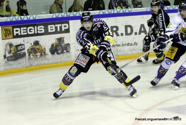 Photo hockey match Rouen - Chamonix  le 23/01/2015