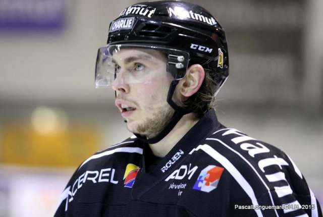 Photo hockey match Rouen - Chamonix  le 23/01/2015