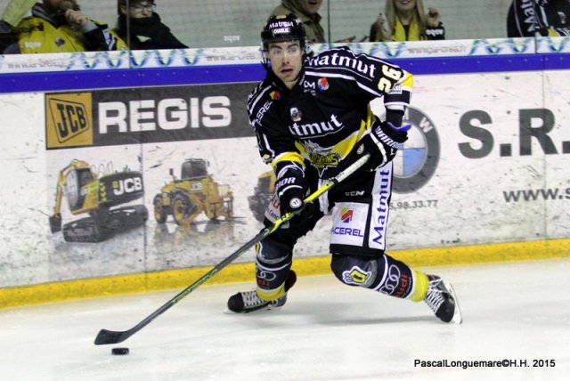 Photo hockey match Rouen - Chamonix  le 23/01/2015