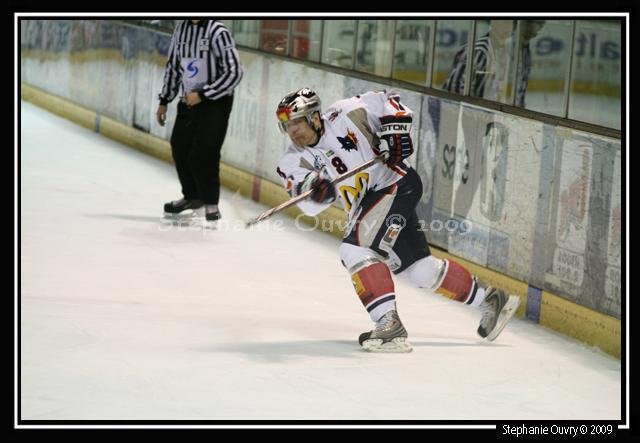 Photo hockey match Rouen - Grenoble  le 06/01/2009