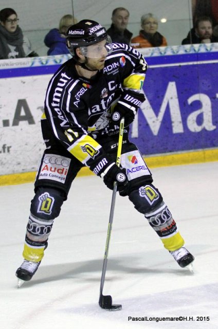 Photo hockey match Rouen - Chamonix  le 23/01/2015
