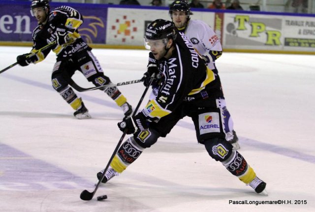 Photo hockey match Rouen - Chamonix  le 23/01/2015