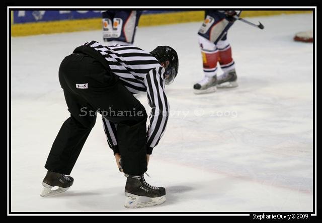 Photo hockey match Rouen - Grenoble  le 06/01/2009